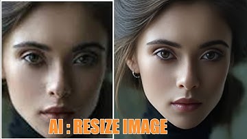 Resize Images with Artificial intelligence AI