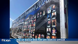 End of Watch ride honors fallen San Marcos police officer