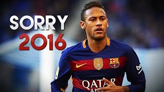 Neymar Jr Sorry Skills & Goals 2016 Hd