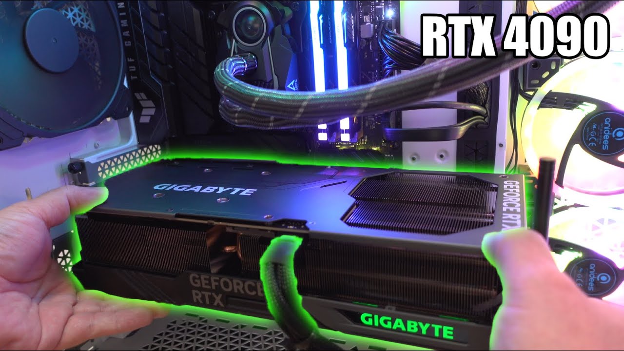 GIGABYTE GeForce RTX 4090 Gaming OC 24G Graphics Card, 3X WINDFORCE Fans,  24GB 384-bit GDDR6X, GV-N4090GAMING OC-24GD Video Card