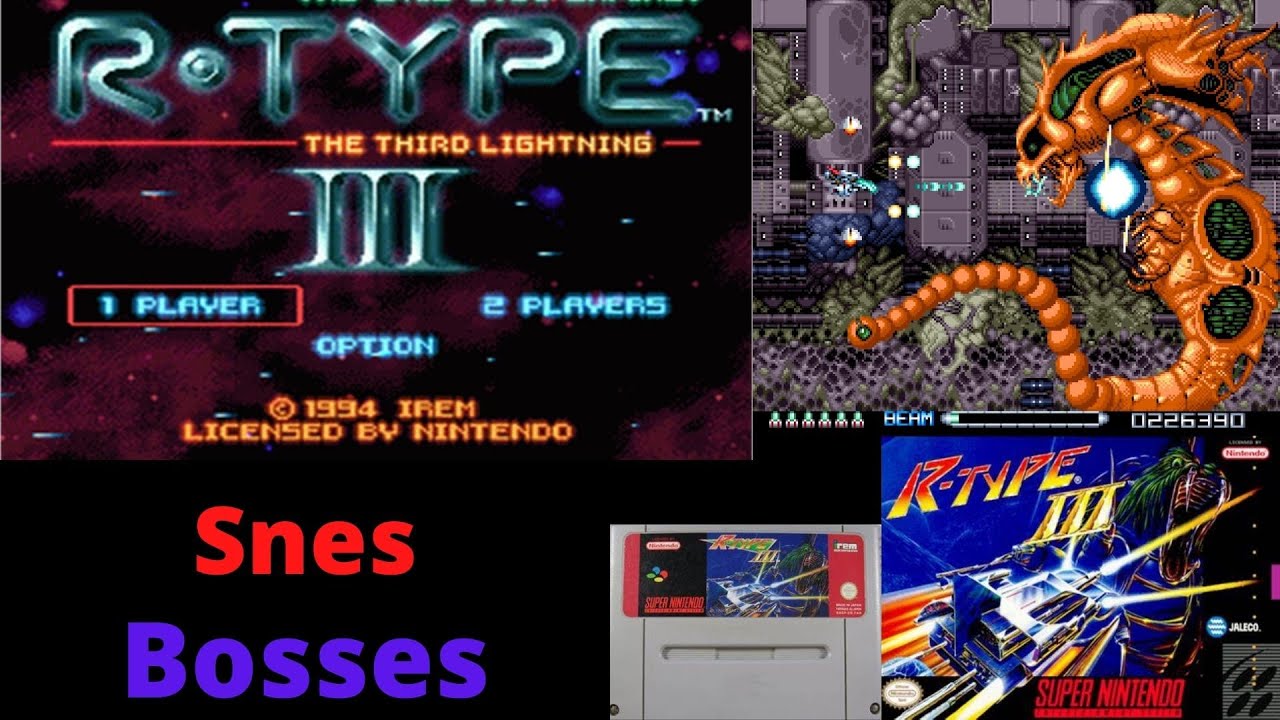 R Type 3 Snes Bosses