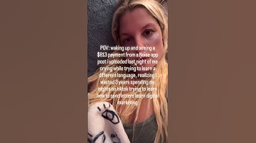 who has time for a second job anyways? 😭 #sidehustlesforbeginners #sidehustle #noise #lfpv0