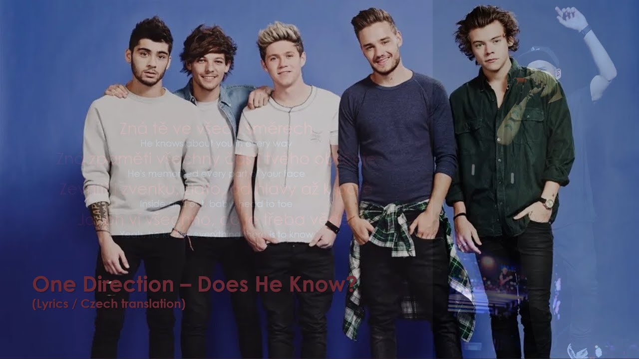 One Direction Does He Know Lyrics
