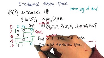 Epsilon Exhausted Quiz Quiz Solution - Georgia Tech - Machine Learning