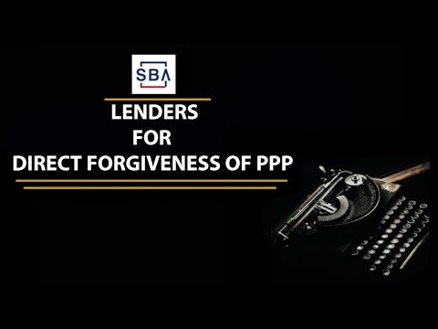 SBA Lenders for Direct Forgiveness