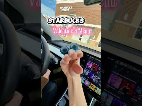 Starbucks Valentine’s Menu!
