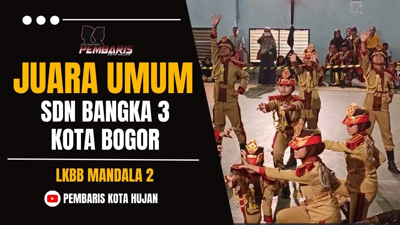 JUARA UMUM! TARUNA BHIMASENA SDN BANGKA 3 KOTA BOGOR IN LKBB MANDALA 2 2023