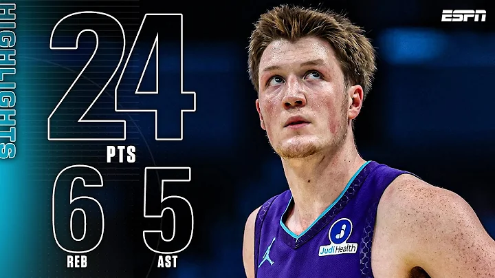 HIGHLIGHTS from Kon Knueppel's CAREER-HIGH 24-point game vs. Utah Jazz | NBA on ESPN