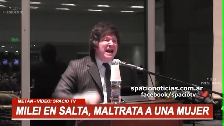 Acusan de maltratador a Javier Milei por decirle burra a una periodista- 26/06/18
