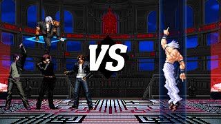 [MUGEN] KOF 4v1:  Kyos Random Team VS OROCHI-HY