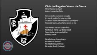 Hino do Vasco da Gama ( Hino Popular e Atual )