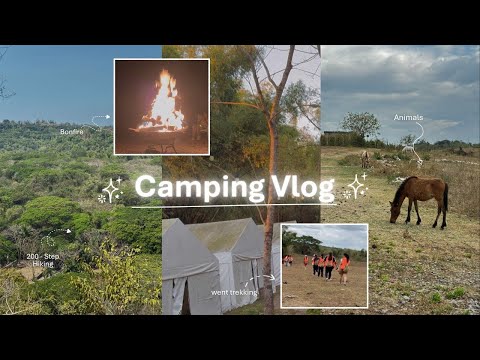 Camping Adventure in Maragondon 🏕️ ✨ | Kim Malinis 🇵🇭