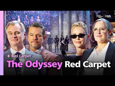 Christopher Nolan & "The Odyssey" Cast Red Carpet Event in Korea l 260804