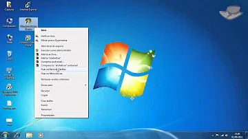 Como aumentar o tamanho dos ícones da área de trabalho Windows 7?