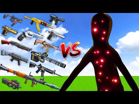 This TaCZ Gun DESTROYS Giant with Red Dots in Minecraft!