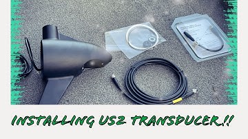 How to: installing built in transducer on a minnkota Powerdrive trolling motor