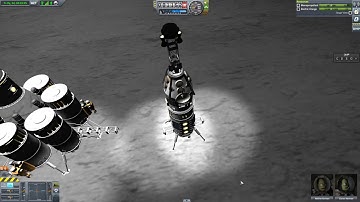 Ground docking on Mun