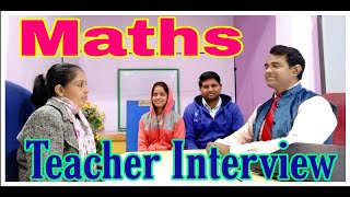 Maths teacher interview | Interview guide | mathematics teaching