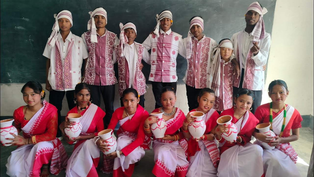 St.Joseph School,Medo.Adivasi Dance by students:2