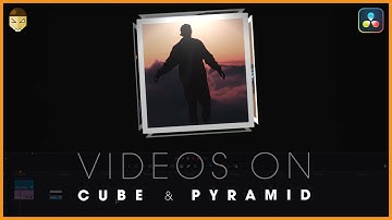 Place Videos on CUBE DaVinci Resolve
