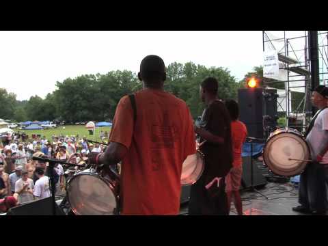 Rising Star Fife & Drum Band - Bounce Ball - North Mississippi Hill Country Picnic 2010