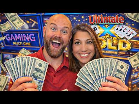 @BeyondBlackjack Tries Ultimate X Gold for the First Time!