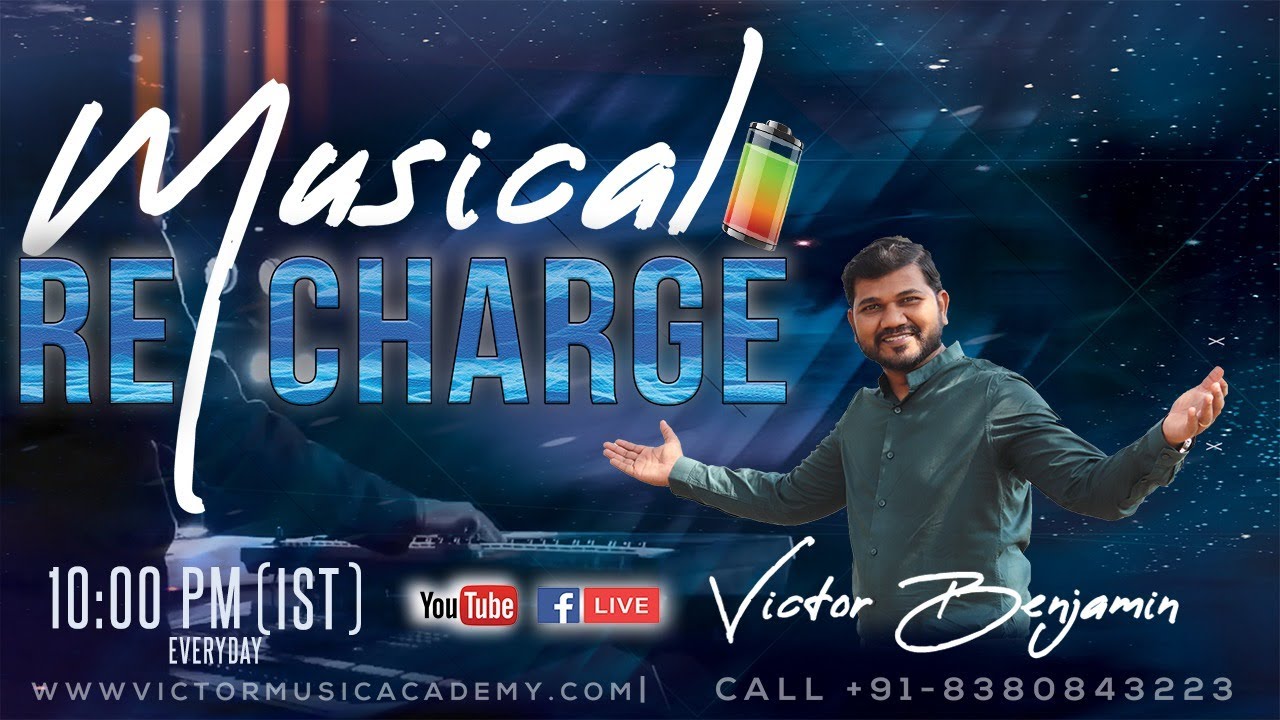 LIVE MUSIC||Dr VICTOR BENJAMIN ||MUSICAL RECHARGE 23 November 2020