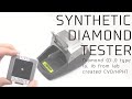 Synthetic colorless diamond tester screen 1