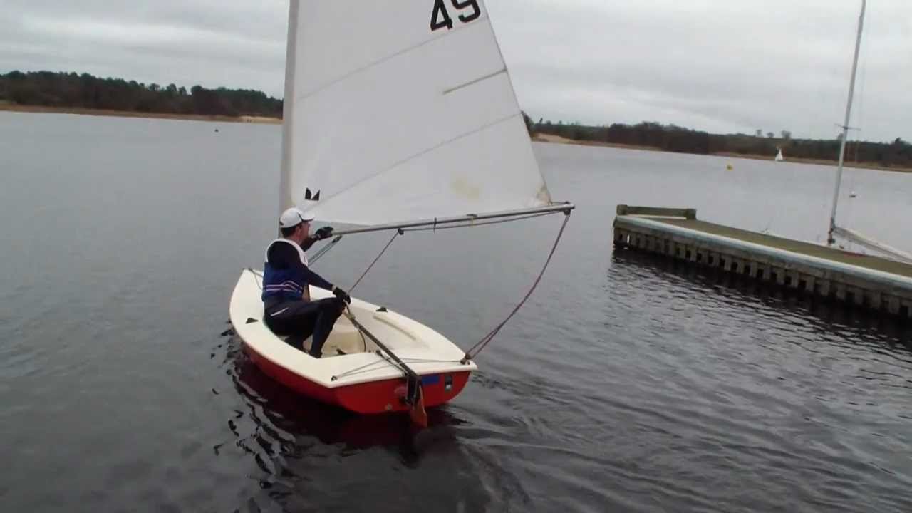 Spiral Sailing Dinghy First outing after 27 years neglect 