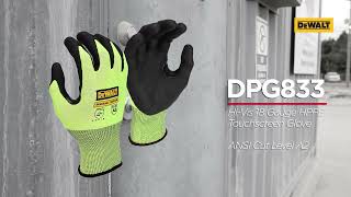 Focus Friday: DEWALT DPG833 Hi-Vis Touchscreen Glove
