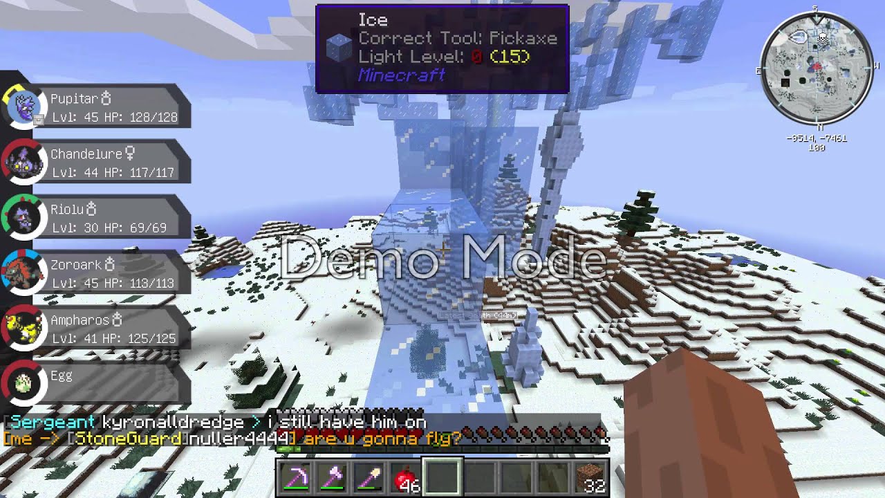 Pixelmon (Public Server} Ep 2 Battling Gyms