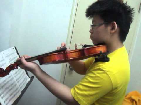 正確的左手姿勢練習示範-----Bach嘉禾舞曲---文棣