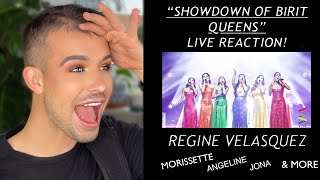 SHOWDOWN OF BIRIT QUEENS REACTION // REGINE VELASQUEZ // FT. MORISSETTE, JONA, ANGELINE, & MORE!