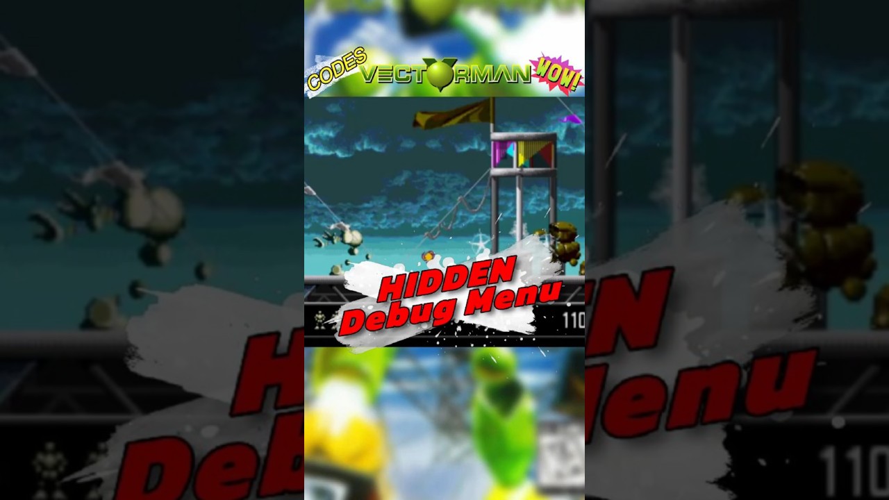 How to Unlock the SECRET Debug Menu in Vectorman (Sega Genesis Cheat Code!)  