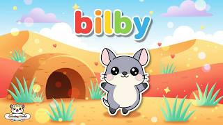 Cute Bilby Coloring Page for Kids 🎨 Fun & Easy Animal Activity!