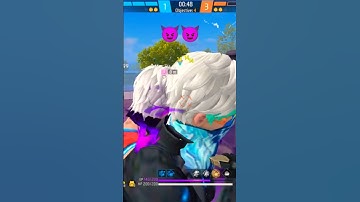 1v4 in few seconds garena free fire max #shorts #viral