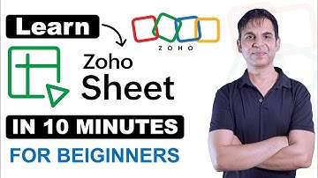 Learn Zoho Sheets in 10 Minutes | Zoho Sheets for Beginners
