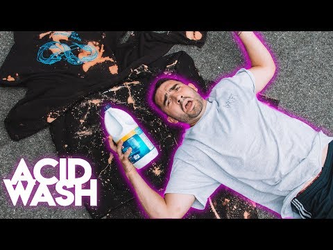 HOW TO ACID WASH ???????? (DIY Tutorial)