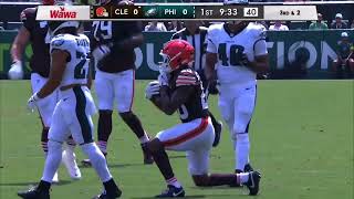 Dillon Gabriel 2025 NFL Preseason Highlights vs Eagles