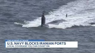 Us Navy Blocks Iranian Ports