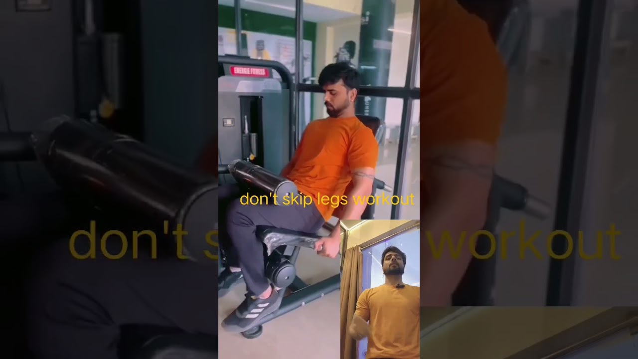 don't skip legs workout 