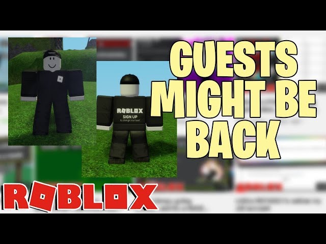 ✓ ROBLOX MIGHT REMOVE GUESTS ✓ - Heres Why Thats a HUGE Problem