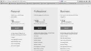 Setting up billing in Squarespace