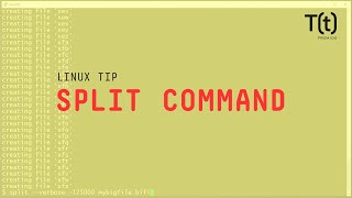 How to use the split command: 2-Minute Linux Tips screenshot 5