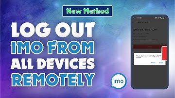 How to Log Out Imo from All Devices Remotely 2024 | Skill Wave