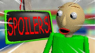 Baldi's Basics Plus V0.6 PRE-RELEASE SPOILERS!!