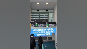 Di Chuyển Giữa Nhà Ga Quốc Nội và Quốc Tế ở Sân Bay Haneda Như Thế Nào