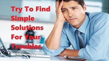 Simple Solutions to Bail You Out of Trouble | Motivational Video | Bob