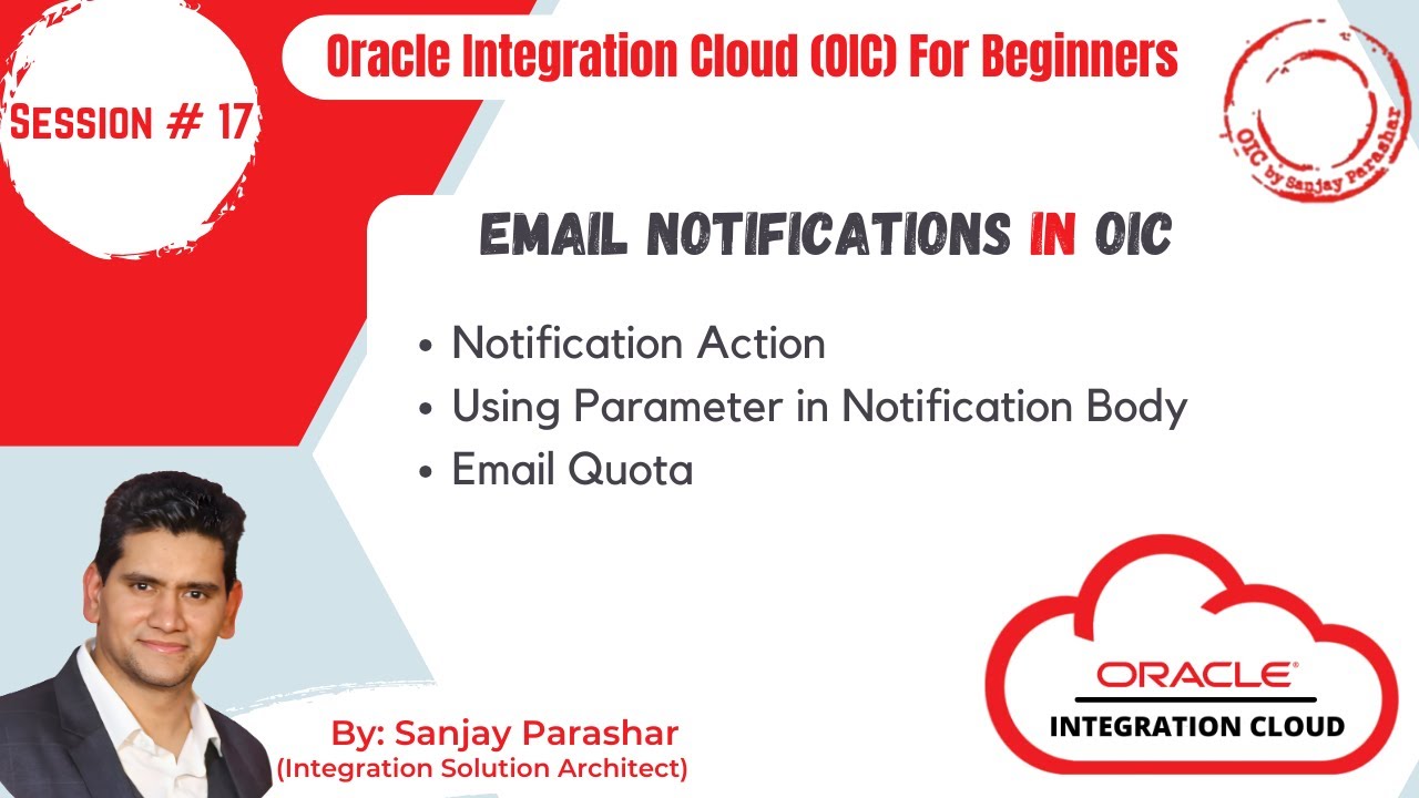 Oracle Notifications Email Notifications in Oracle Integration Cloud (OIC) - YouTube