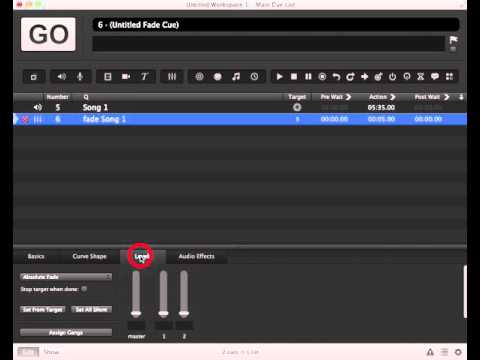 qlab fade color qlab fade color